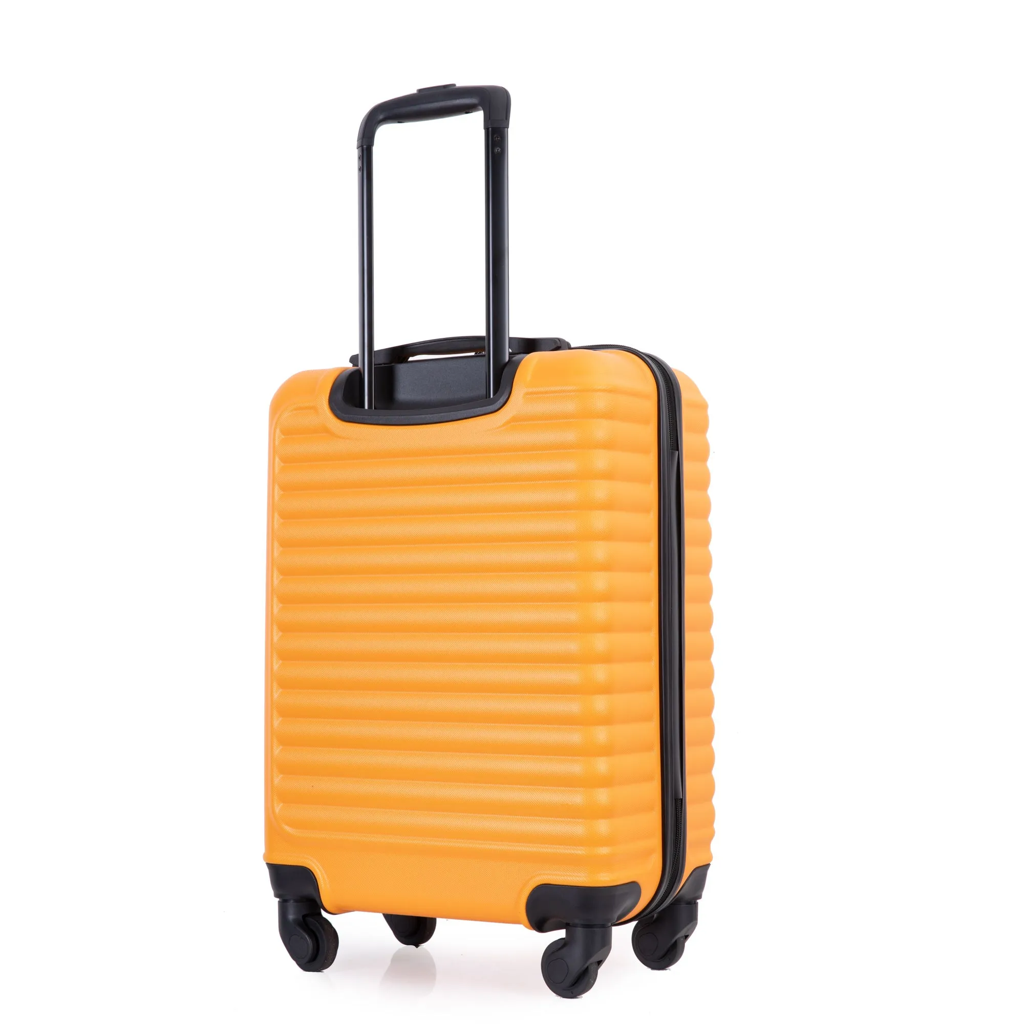 20" Carry on Luggage Lightweight Suitcase, Spinner Wheels, Orange