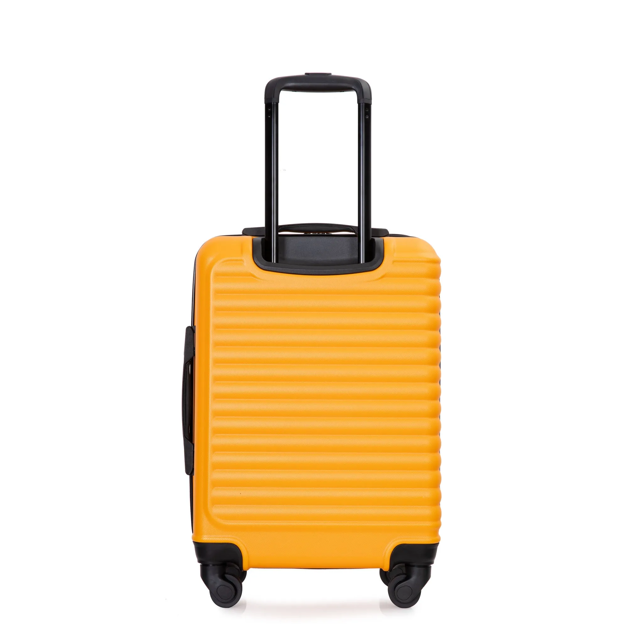 20" Carry on Luggage Lightweight Suitcase, Spinner Wheels, Orange