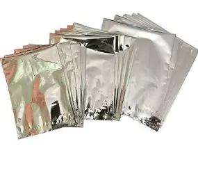 Aluminium Silver foil Pouches for Food Packaging (1 Kg) - 6 x 8