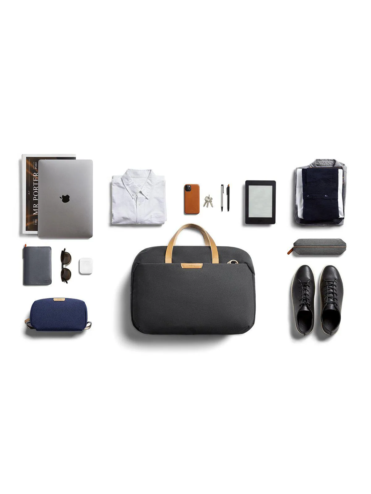 Bellroy Flight Bag Charcoal