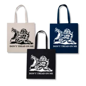 D.T.O.M. Gadsden Snake Tote Bag (3 Colors)