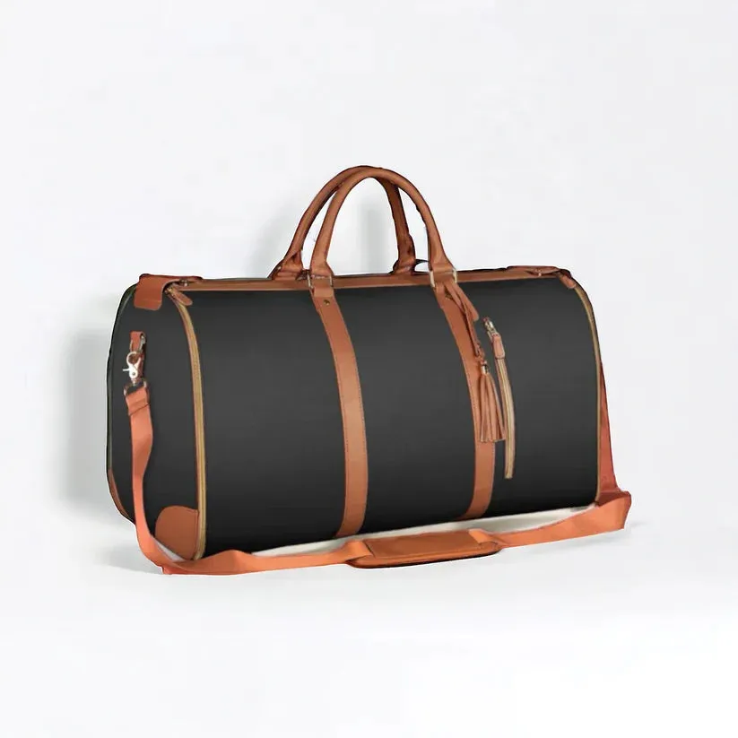 Duffel Weekender Bag  - The Perfect Getaway Bag, Duffel Bag with Garment Bag