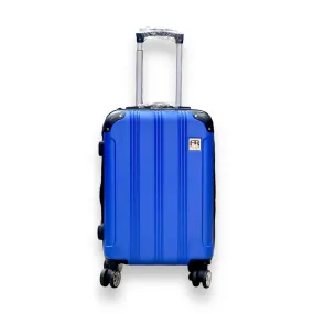 Fast Road Hardside Expandable Roller Luggage Blue, Carry-on 20 inch