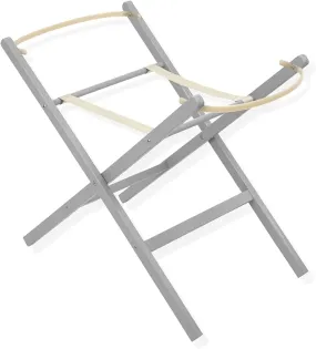 Grey Moses Basket Foldable Rocking Stands