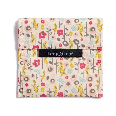 Keep Leaf Reusable Sandwich  Bag - Bloom