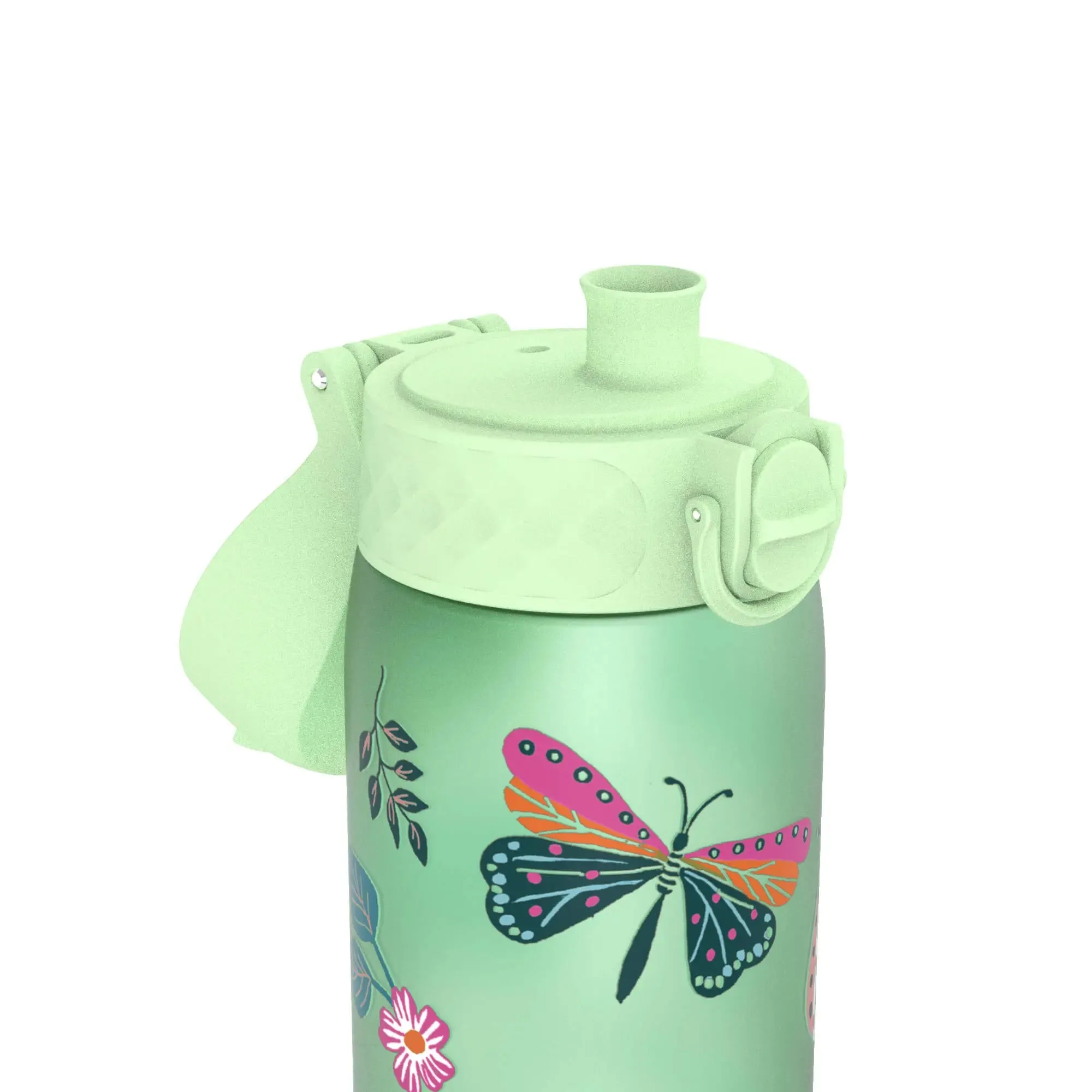 Leak Proof Slim Water Bottle, Recyclon, Wild Butterfly, 500ml (18oz)