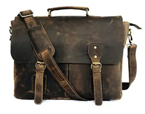 Leather Laptop Messenger B07M7W7HM1 Vintage Couture