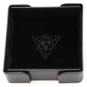 Magnetic Square Tray - Black Velvet