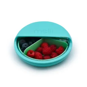 melii Spin Container for Kids - 3-Compartment Snack Container with Exciting Spin Feature - BPA Free, Portable, and Easy to Clean Snack Companion for On the Go Adventures