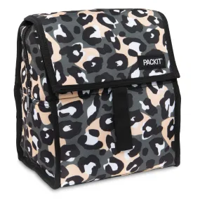 PackIt Freezable Lunch Bag - Wild Leopard Grey