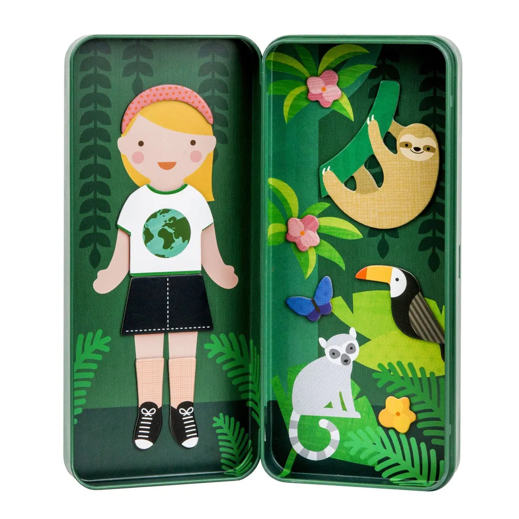 Petit Collage Travel Magnet Dress Up Nature Studies