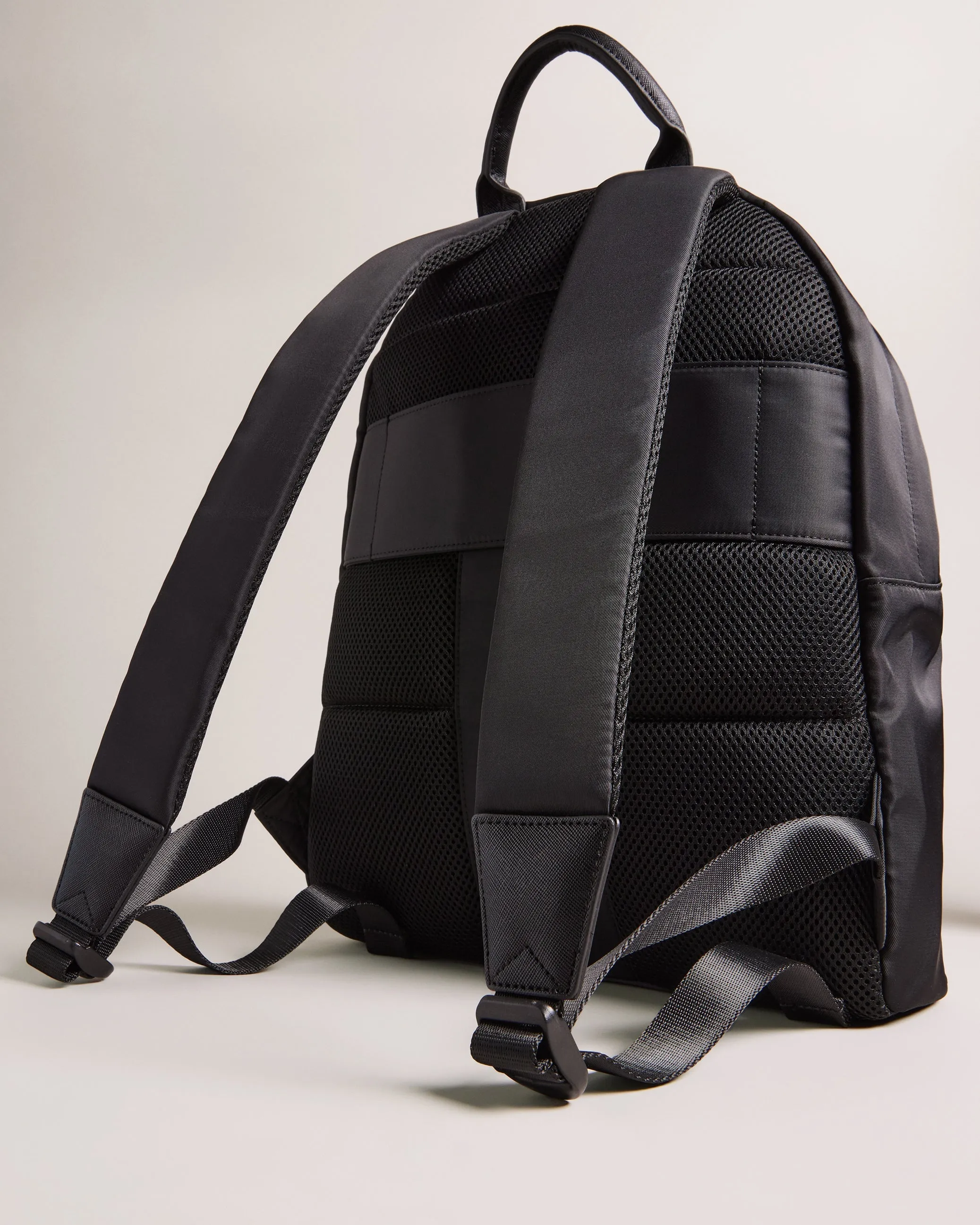 Rucken Core Twill Pu Striped Backpack