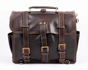 Saddle Leather Briefcases for Men