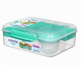 Sistema 1.65L Bento Lunch TO GO™ with Yogurt Pot