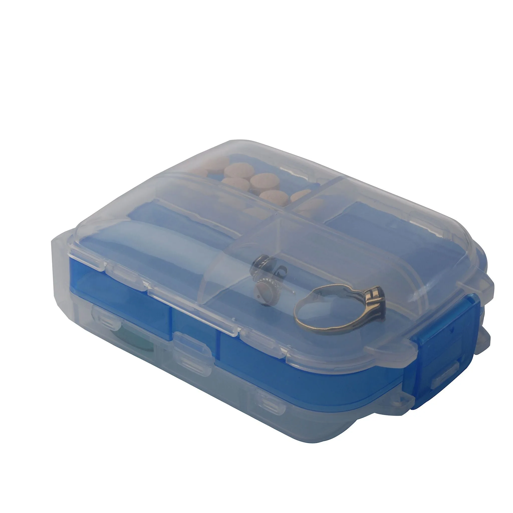 Tri-fold Pill and Storage Box