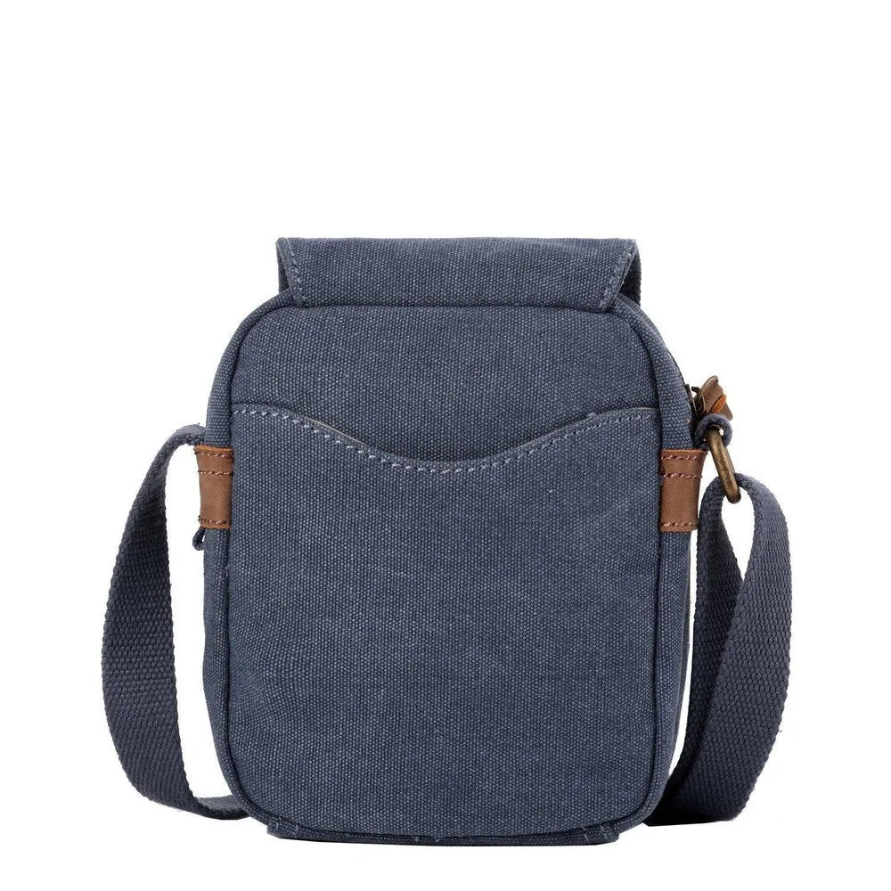 Troop London Classic Small Cross Body Bag - Blue