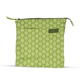 Wash Bag Tall - Geo Lime